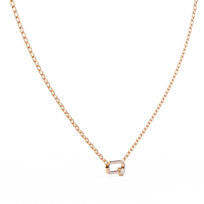 Divina Flare Diamond Pendant