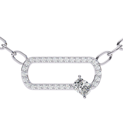 Divina Flare Diamond Pendant