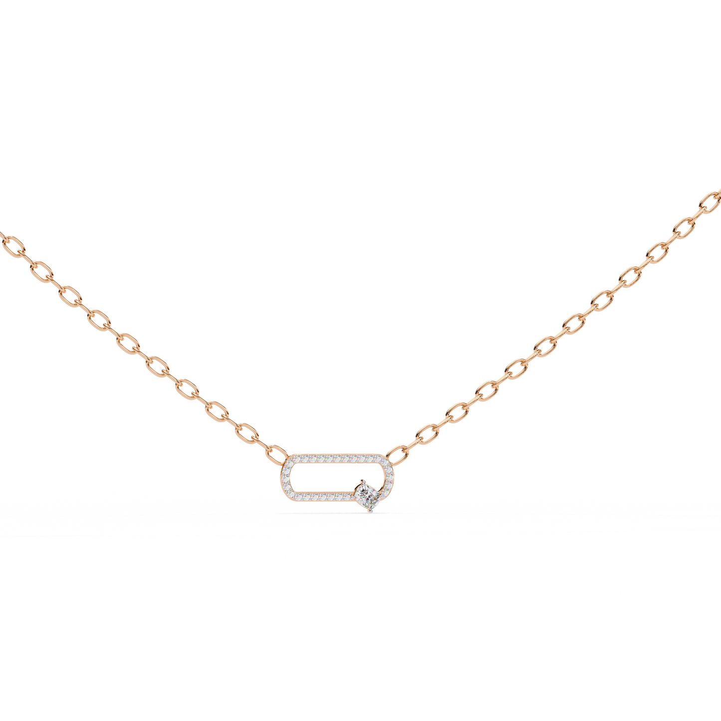 Divina Flare Diamond Pendant
