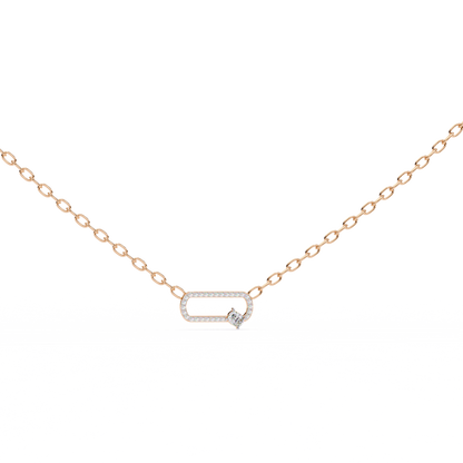 Divina Flare Diamond Pendant