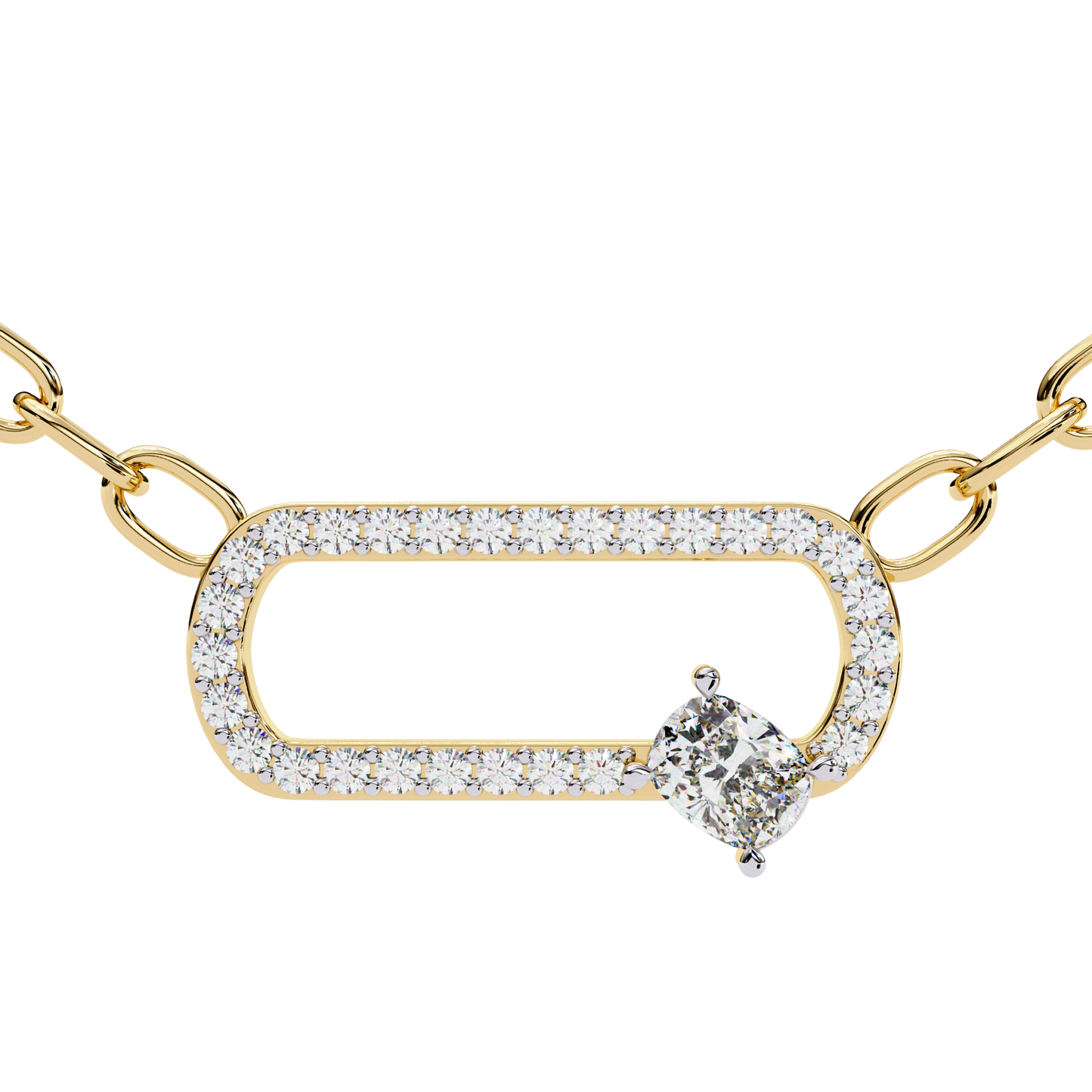 Divina Flare Diamond Pendant
