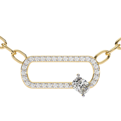 Divina Flare Diamond Pendant