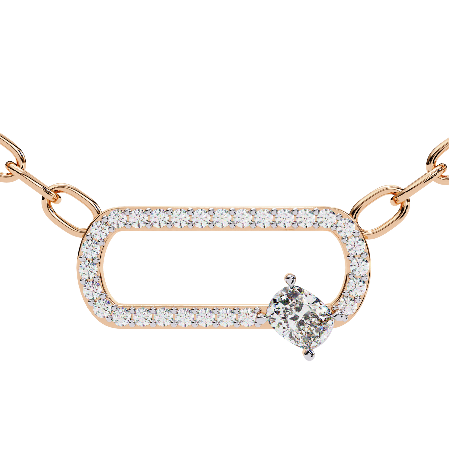 Divina Flare Diamond Pendant