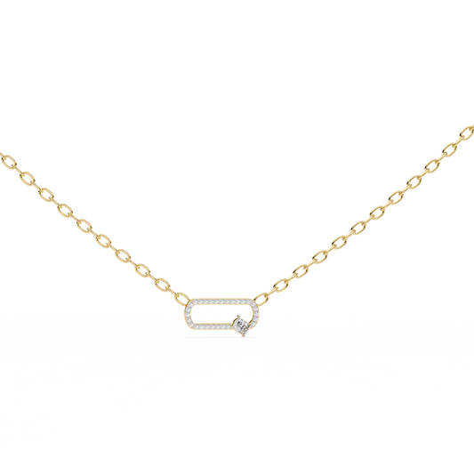 Divina Flare Diamond Pendant