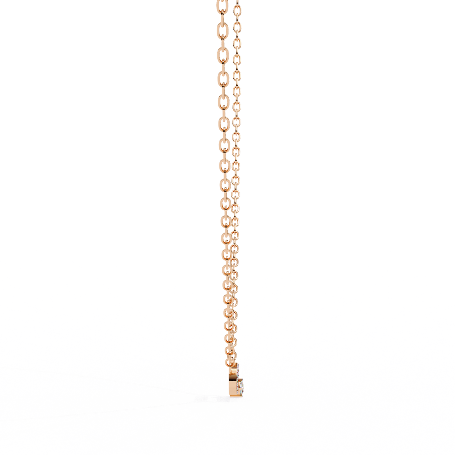 Divina Flare Diamond Pendant