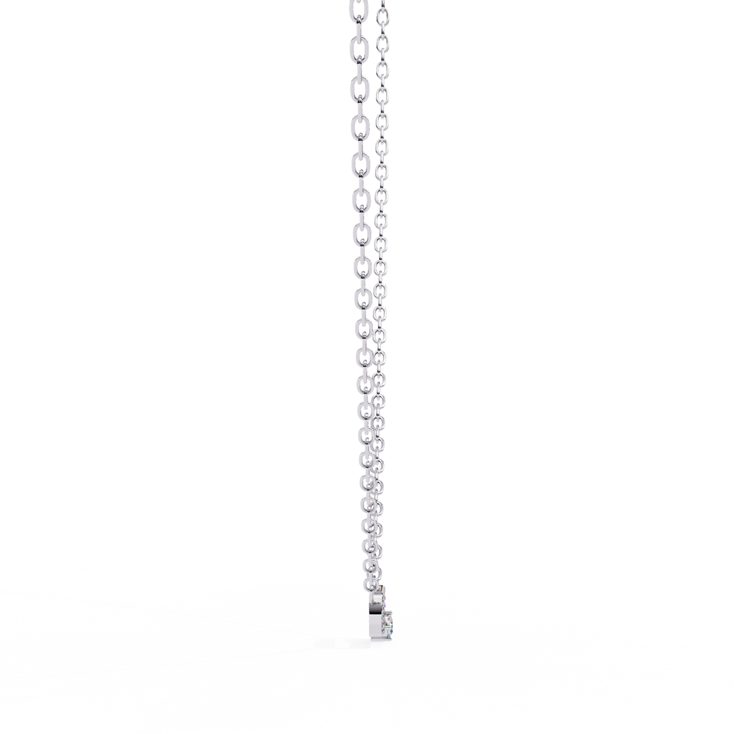 Divina Flare Diamond Pendant
