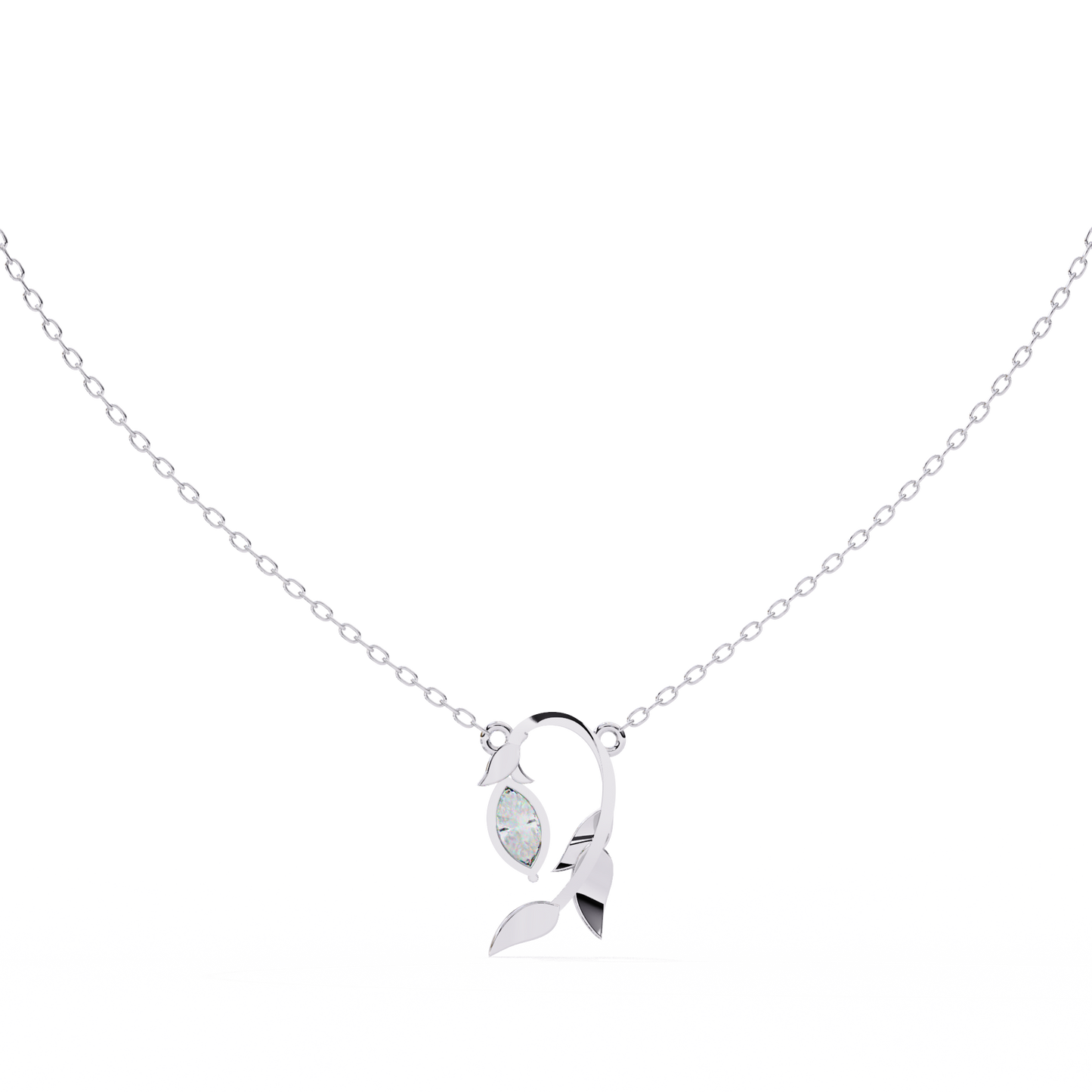 Aveline Rose Marquise Pendant