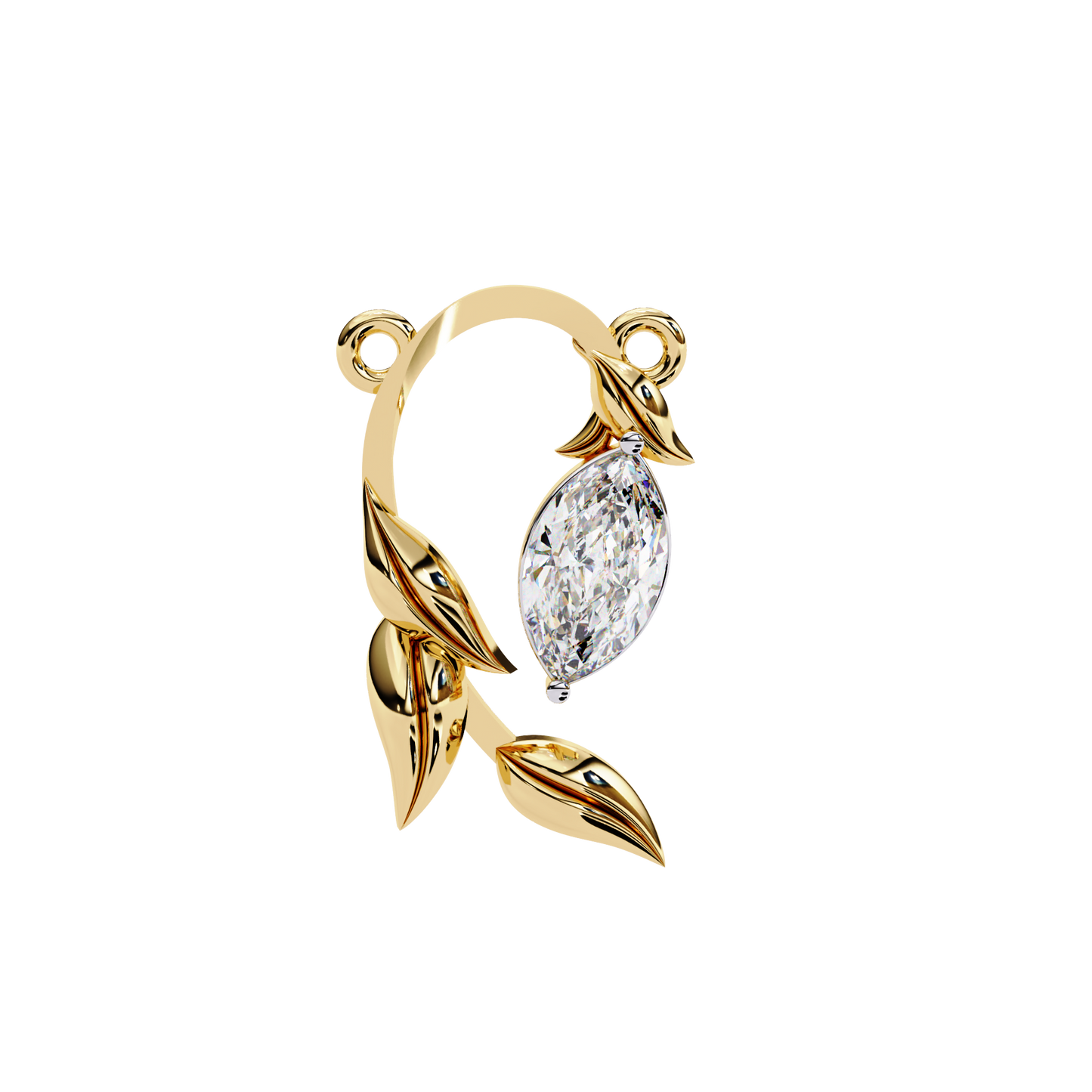 Aveline Rose Marquise Pendant