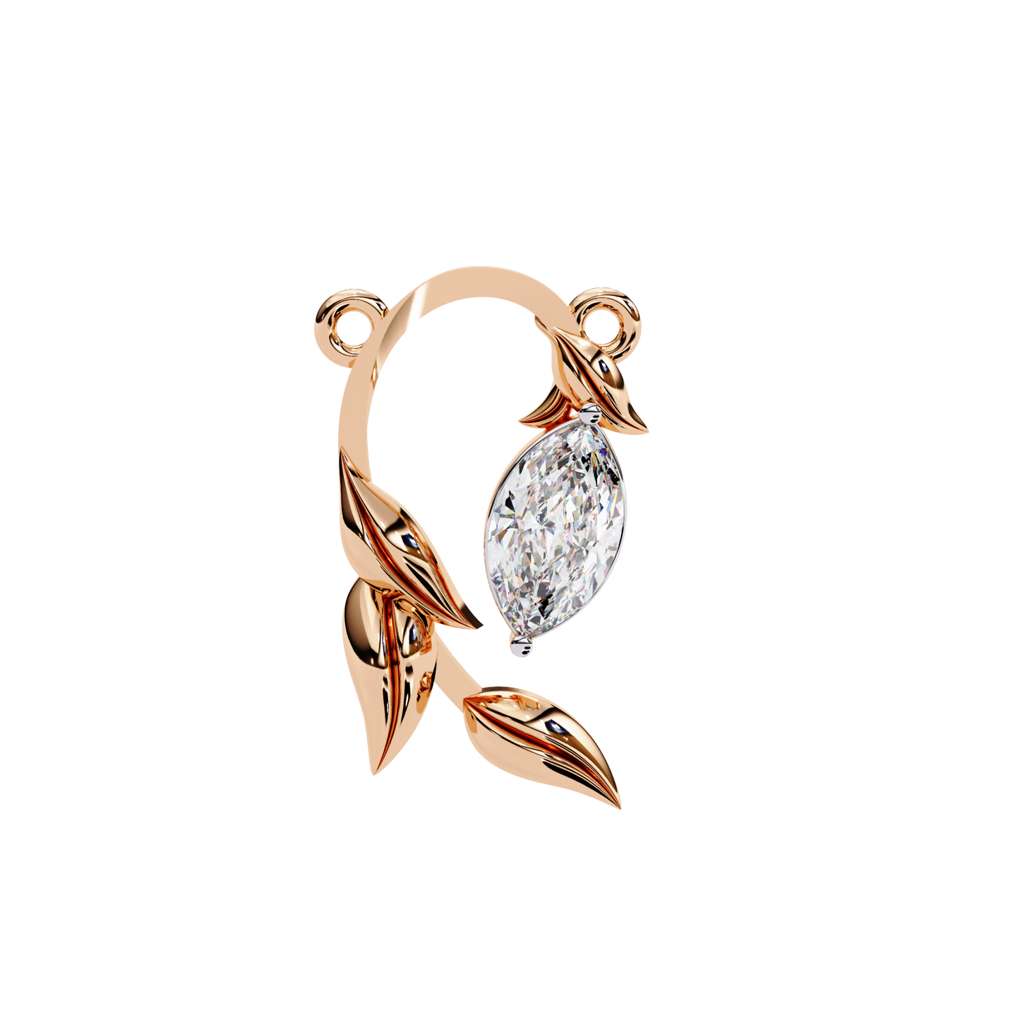 Aveline Rose Marquise Pendant