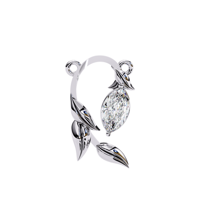 Aveline Rose Marquise Pendant
