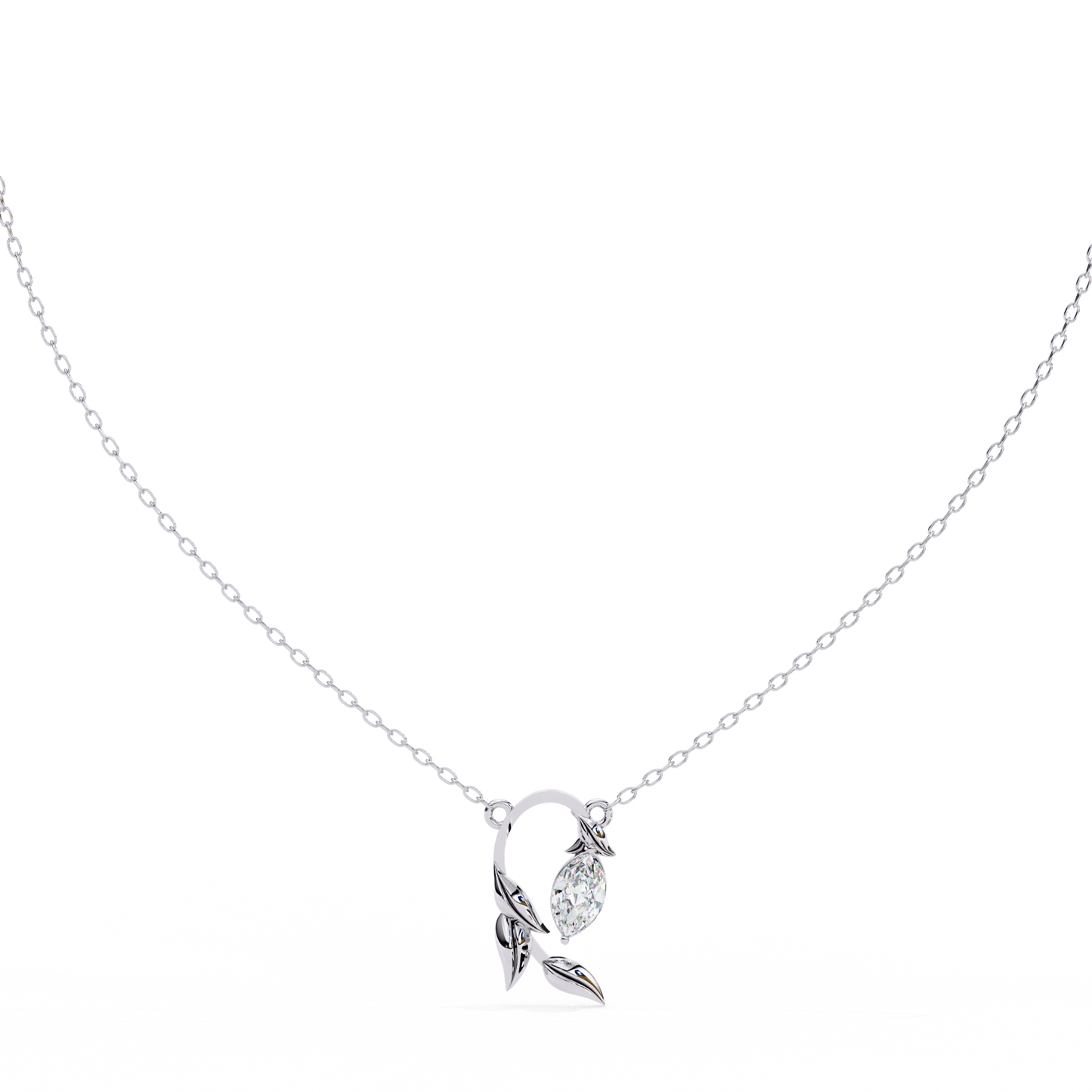 Aveline Rose Marquise Pendant