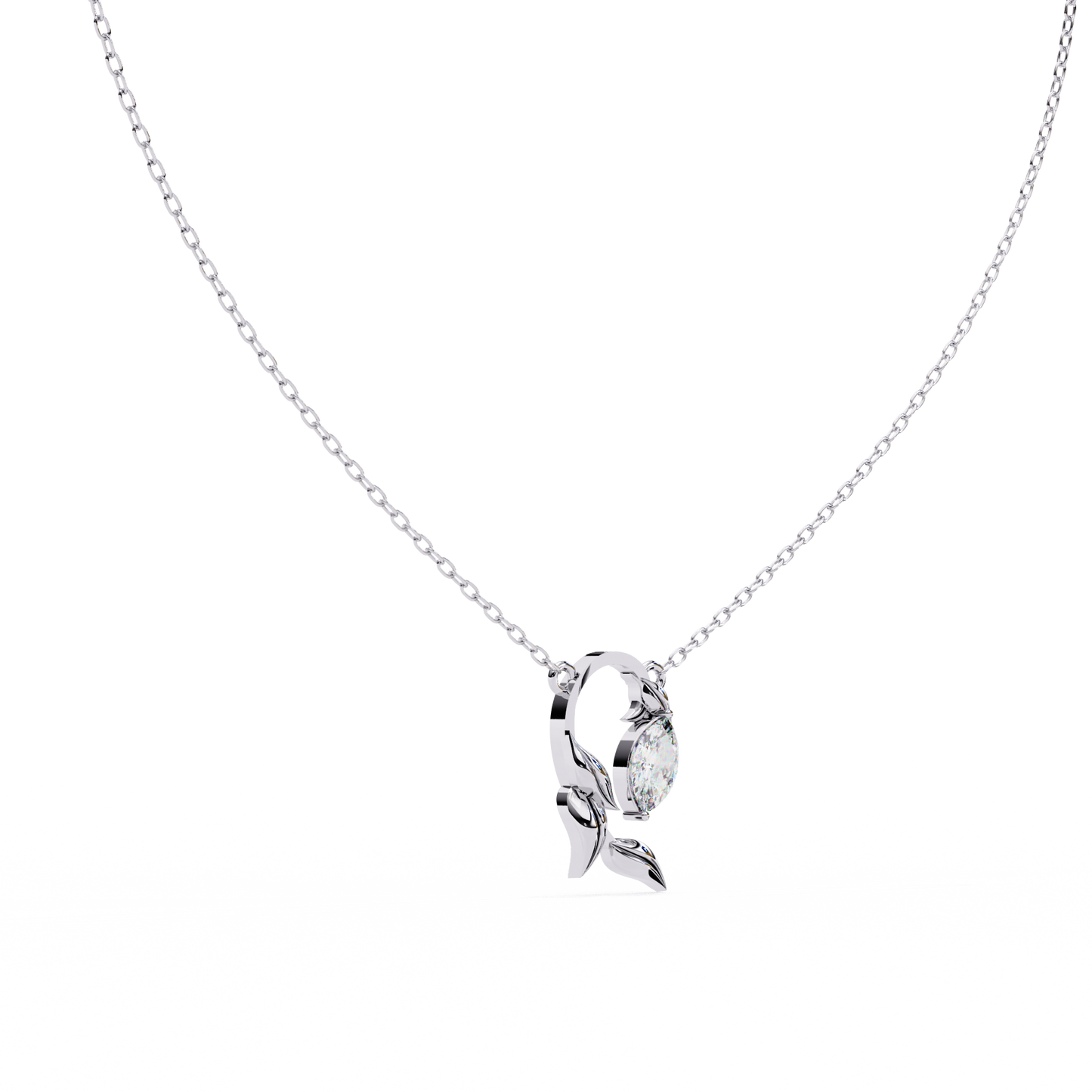 Aveline Rose Marquise Pendant