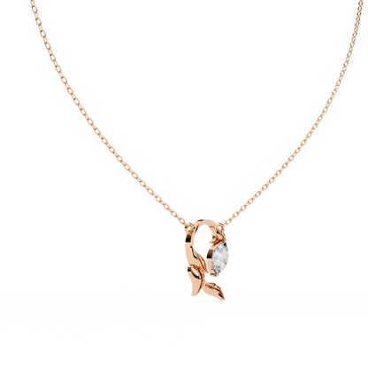 Aveline Rose Marquise Pendant