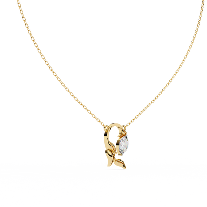 Aveline Rose Marquise Pendant