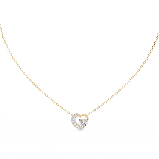 Coralia Dew Heart Pendant