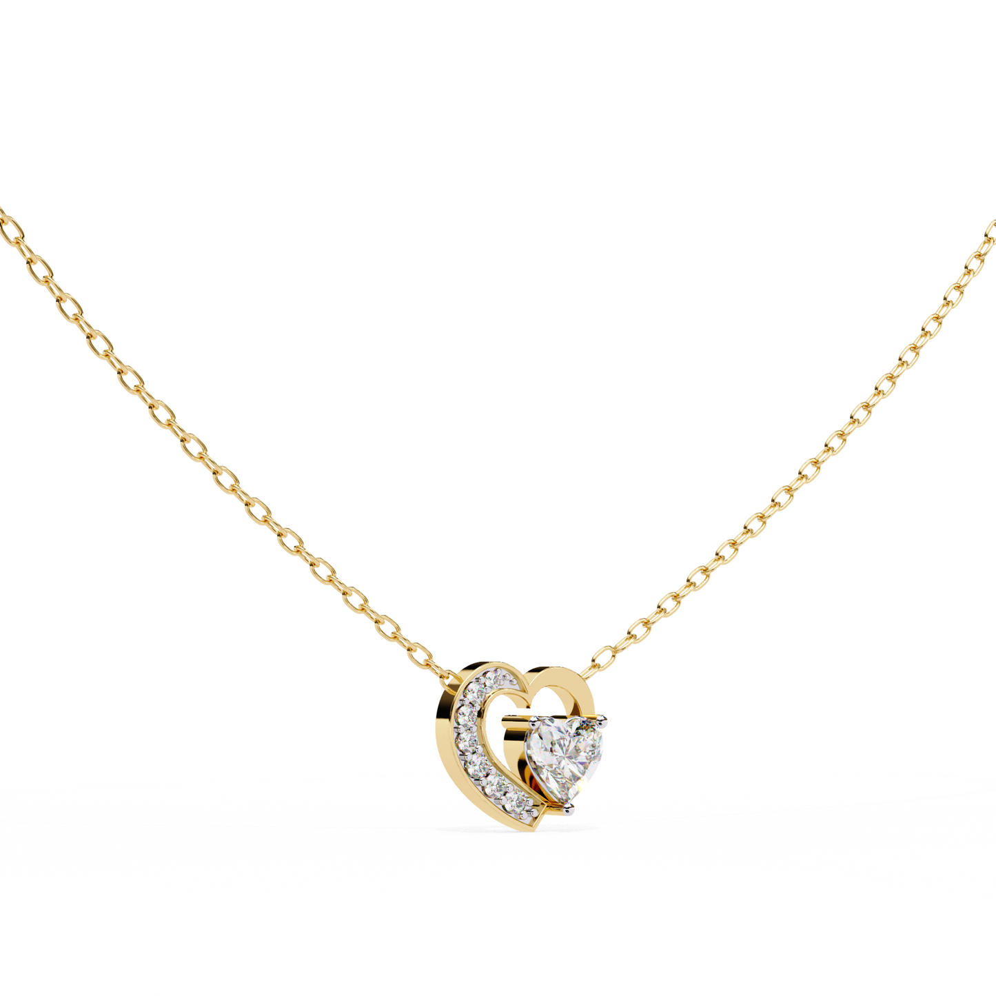 Coralia Dew Heart Pendant