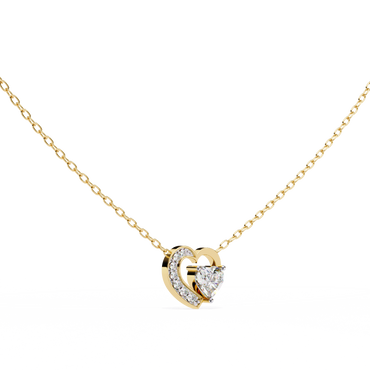 Coralia Dew Heart Pendant