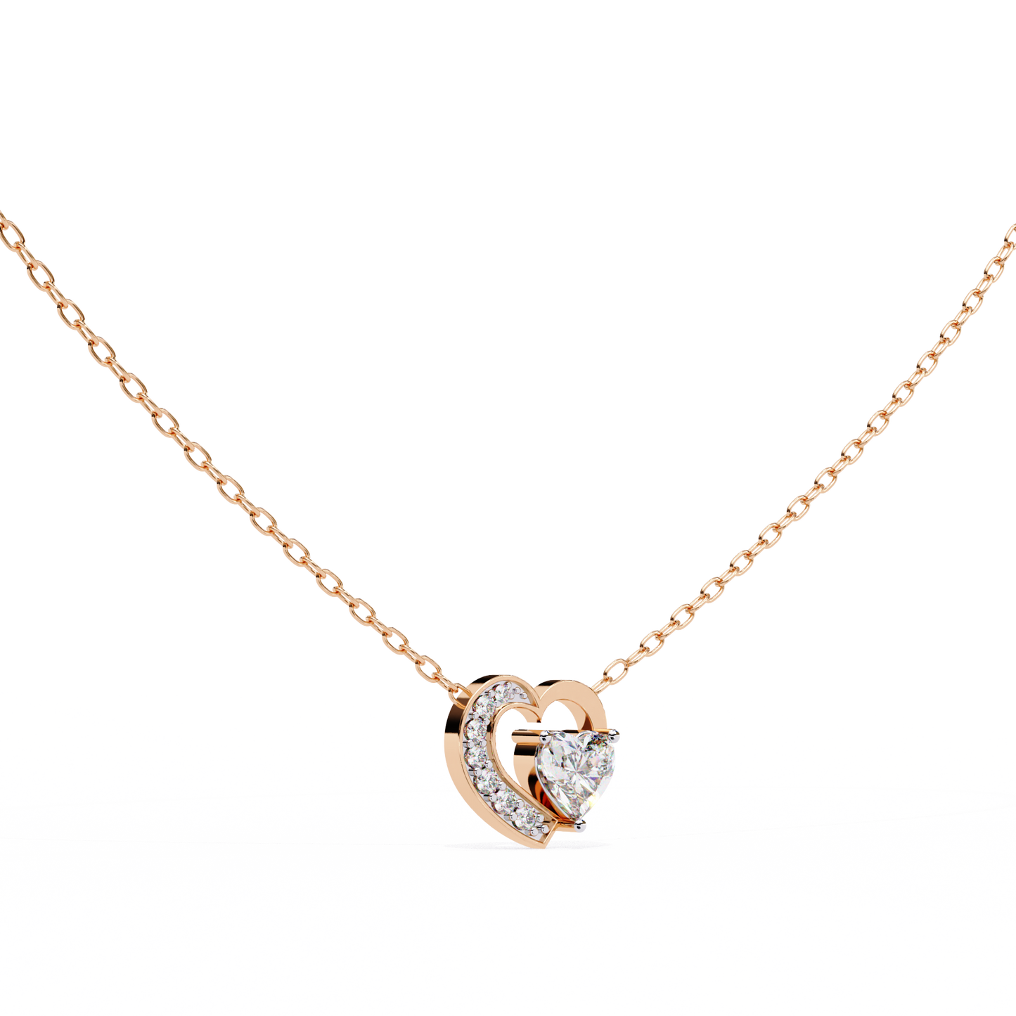 Coralia Dew Heart Pendant