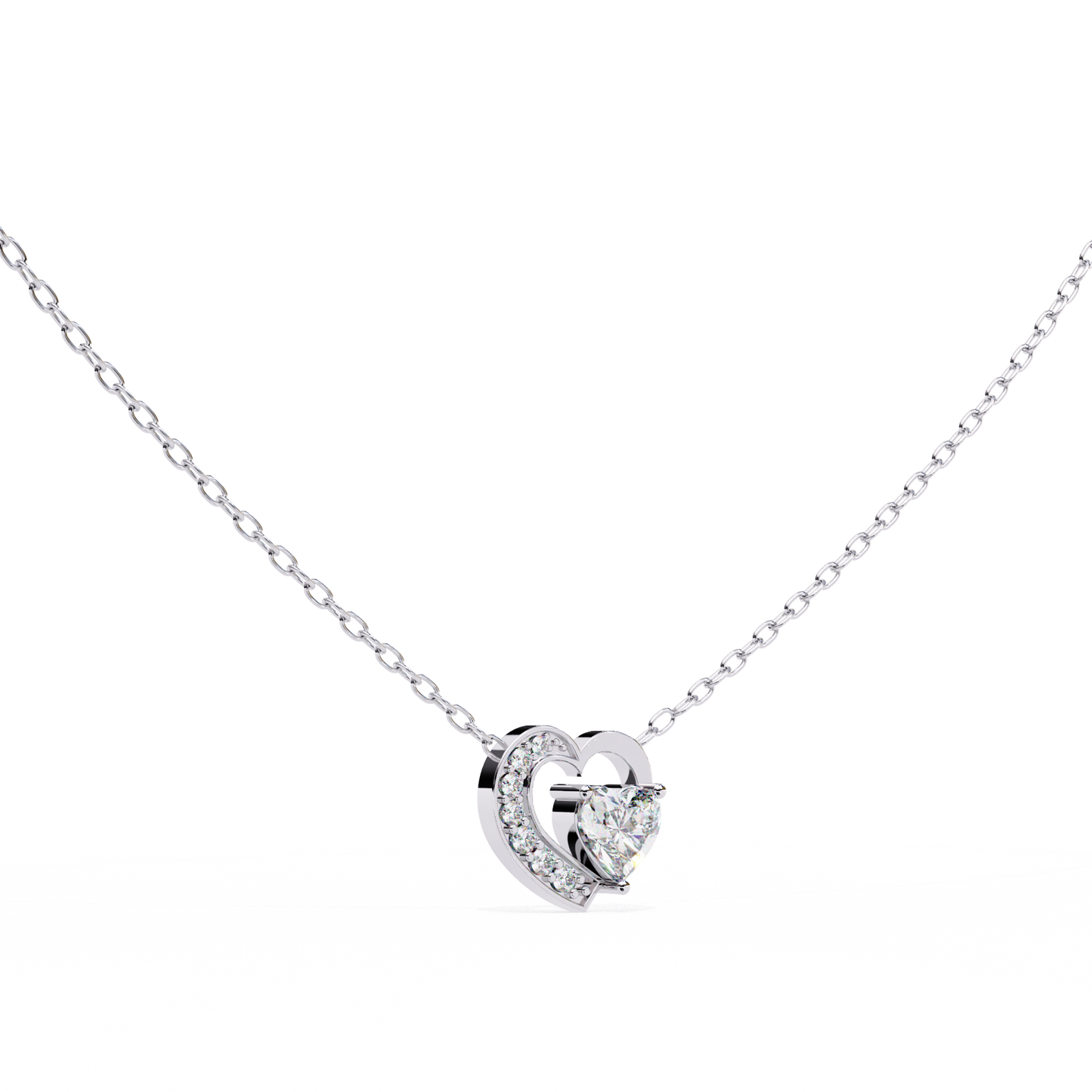 Coralia Dew Heart Pendant