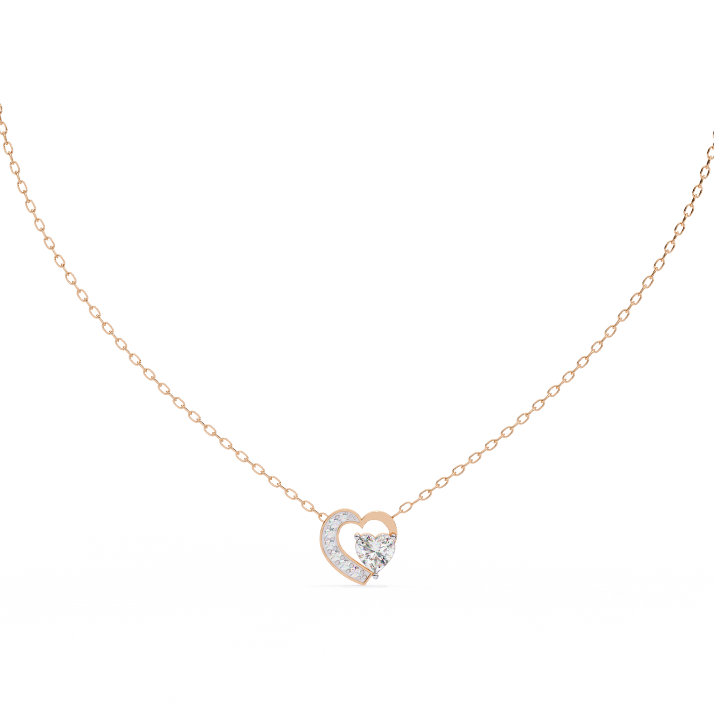 Coralia Dew Heart Pendant