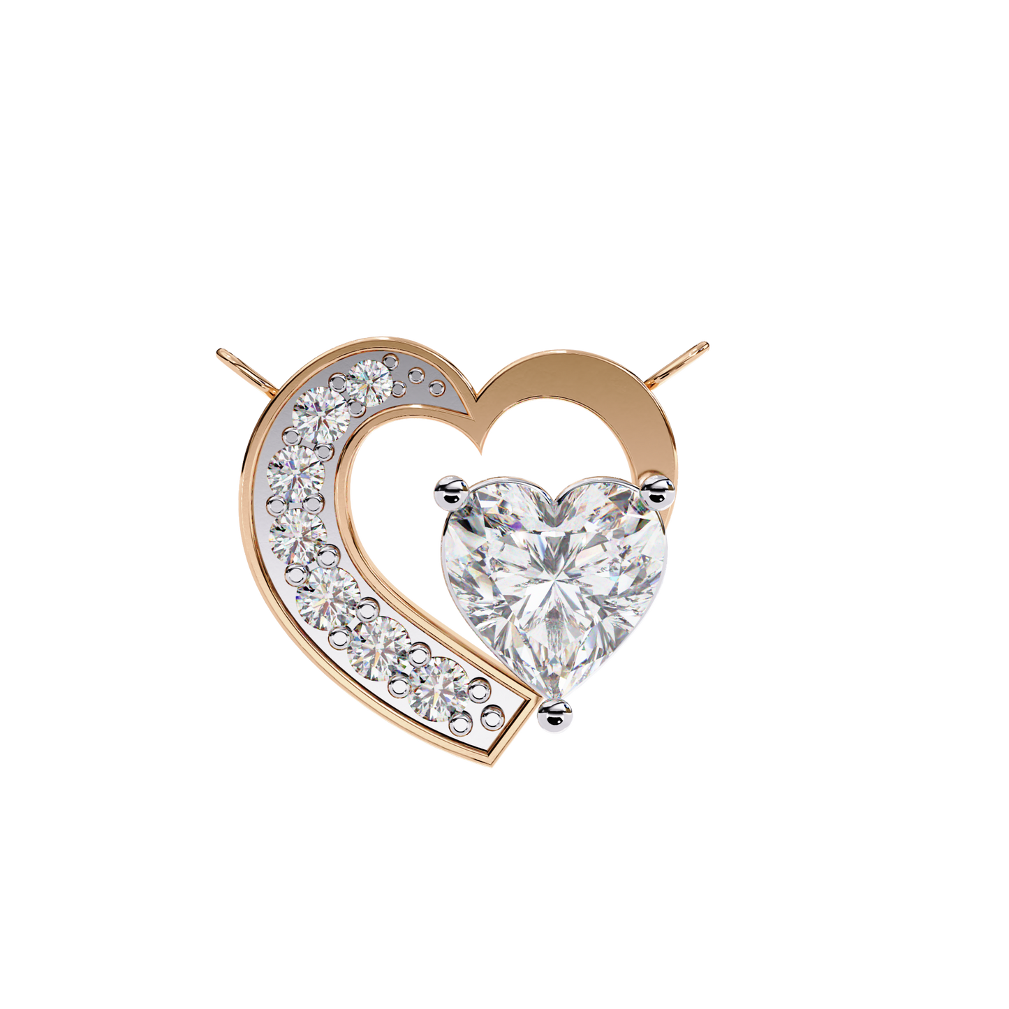 Coralia Dew Heart Pendant