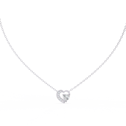 Coralia Dew Heart Pendant