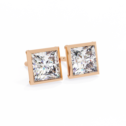 The Majesty Princess Solitaire Studs