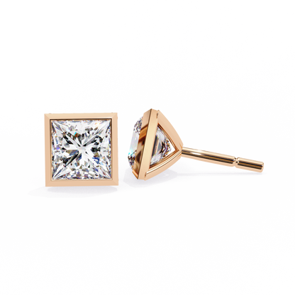 The Majesty Princess Solitaire Studs