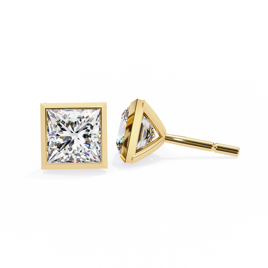 The Majesty Princess Solitaire Studs