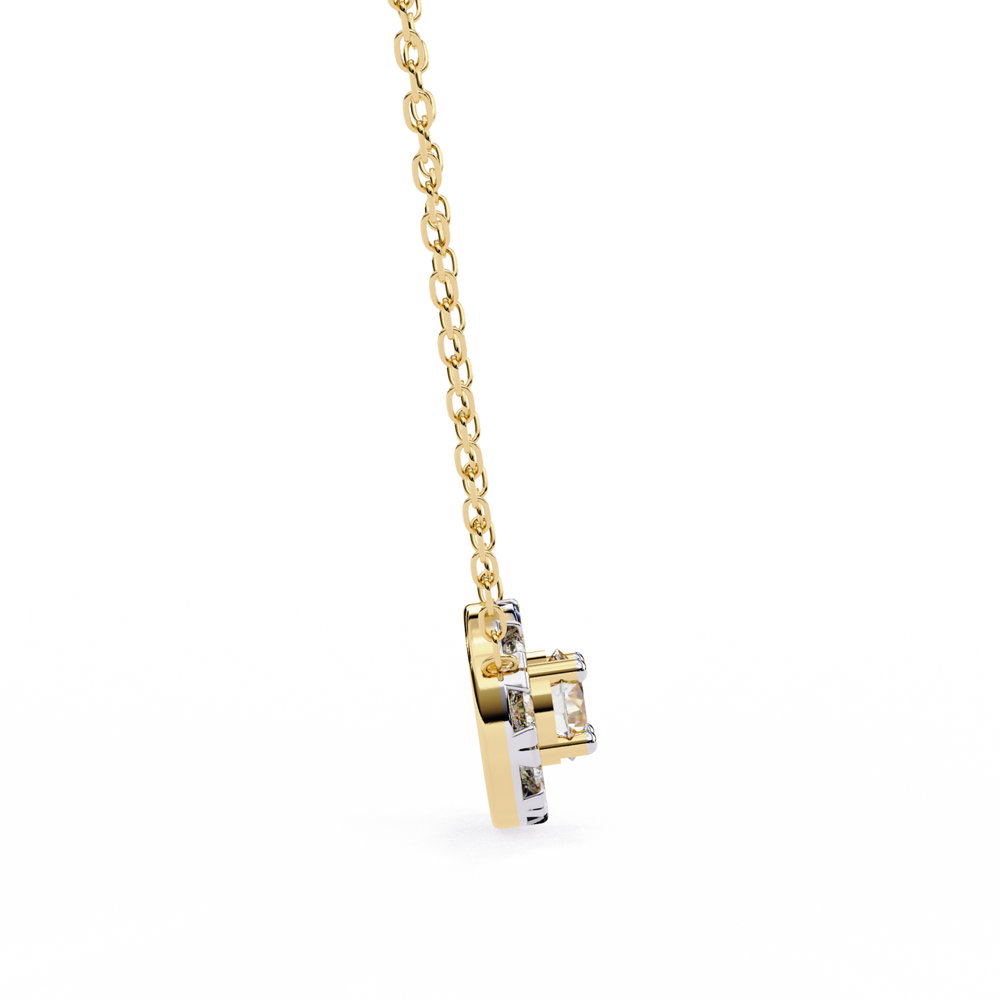 Viennette Bloom Diamond Pendant