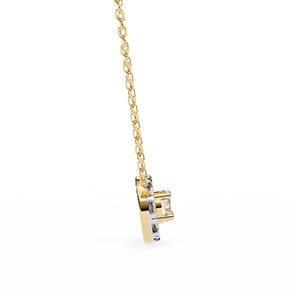 Viennette Bloom Diamond Pendant