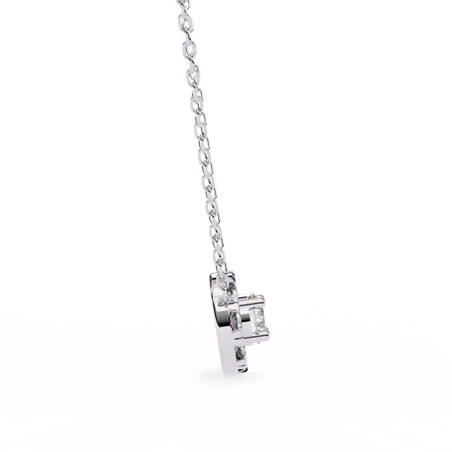 Viennette Bloom Diamond Pendant