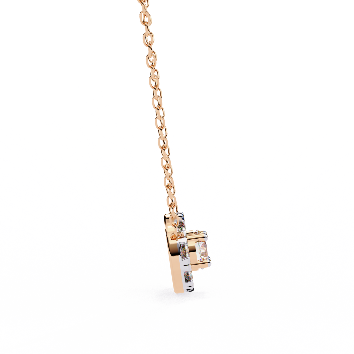 Viennette Bloom Diamond Pendant