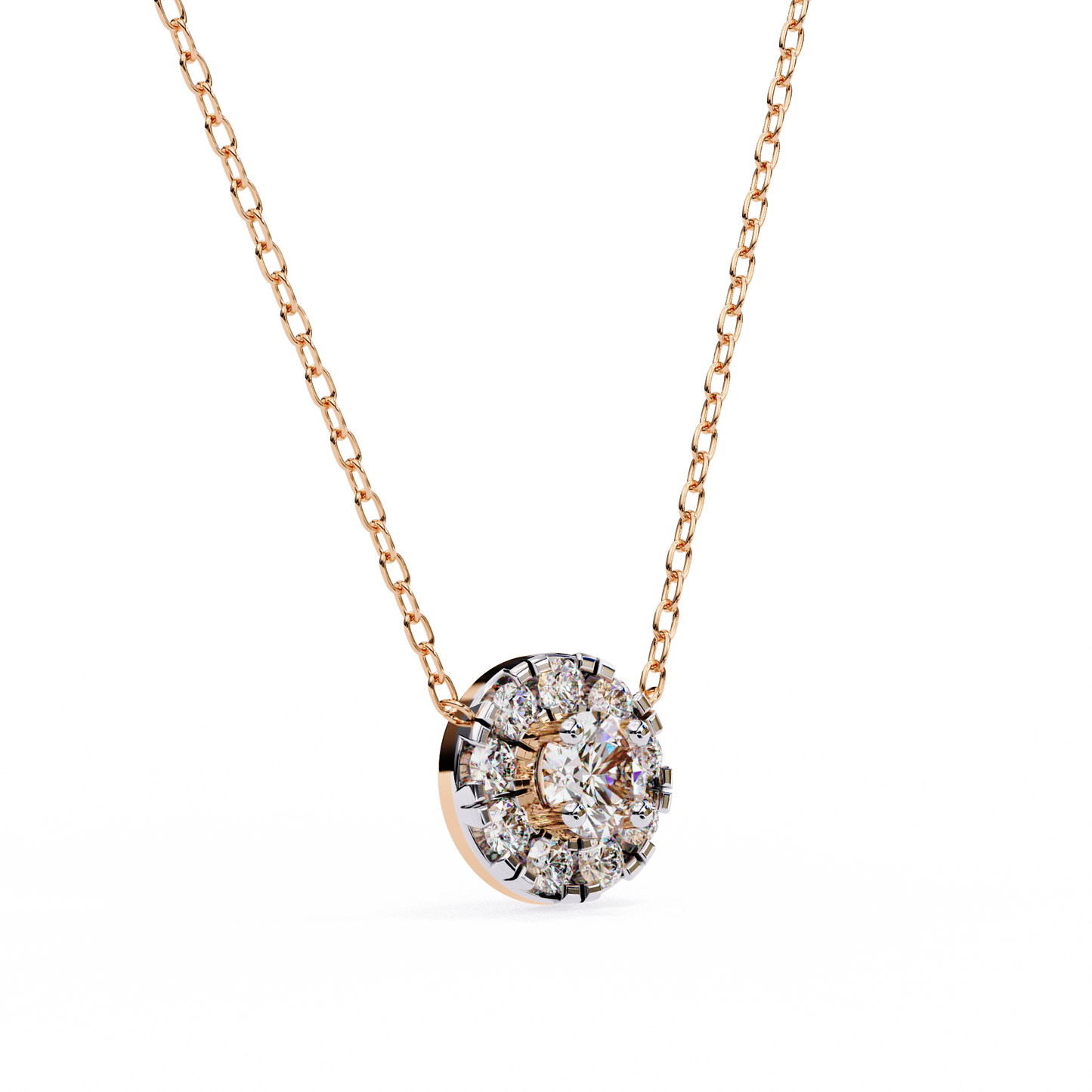 Viennette Bloom Diamond Pendant