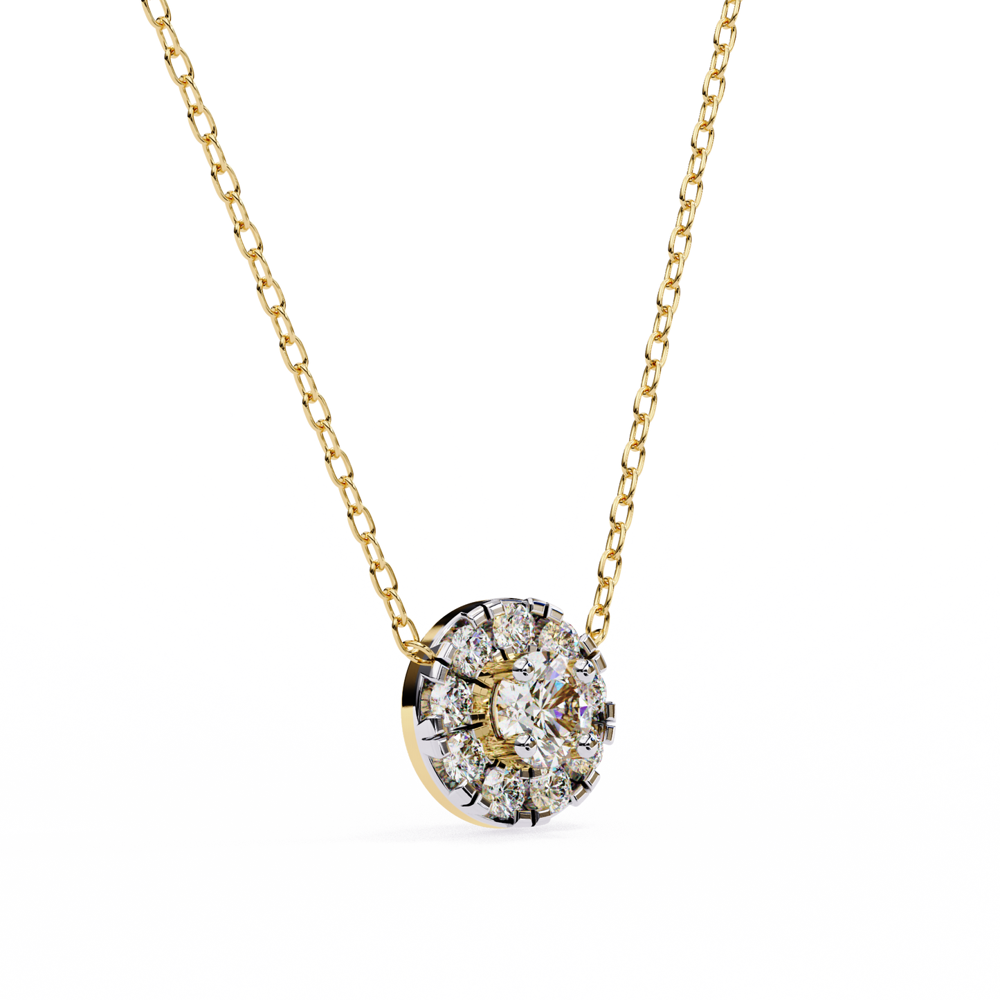 Viennette Bloom Diamond Pendant