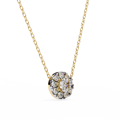 Viennette Bloom Diamond Pendant