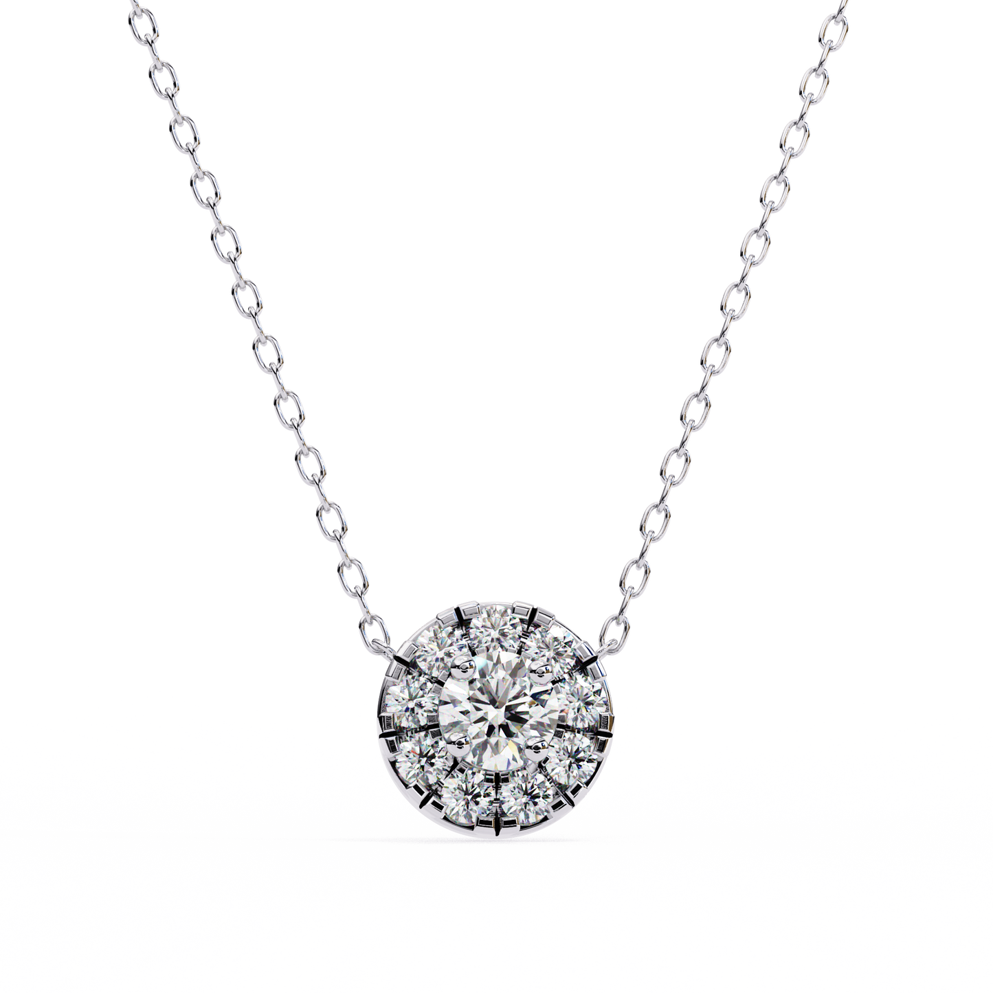 Viennette Bloom Diamond Pendant