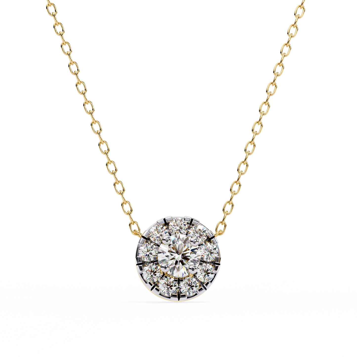 Viennette Bloom Diamond Pendant