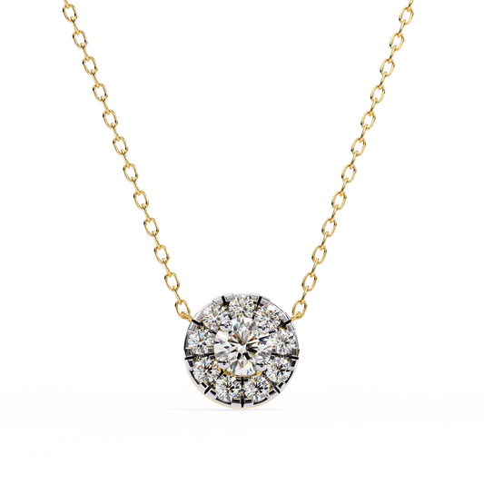 Viennette Bloom Diamond Pendant