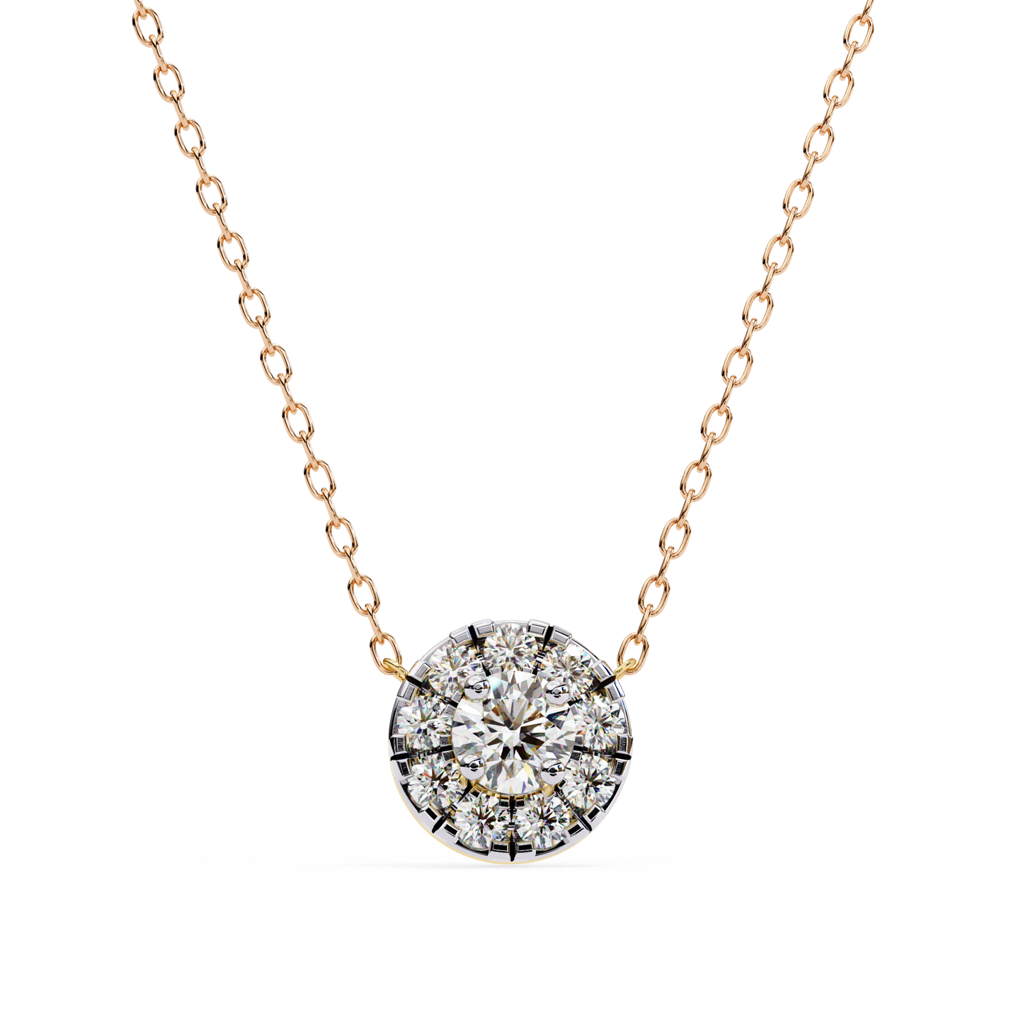 Viennette Bloom Diamond Pendant