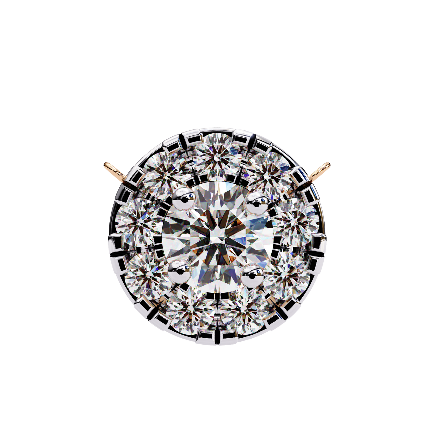 Viennette Bloom Diamond Pendant