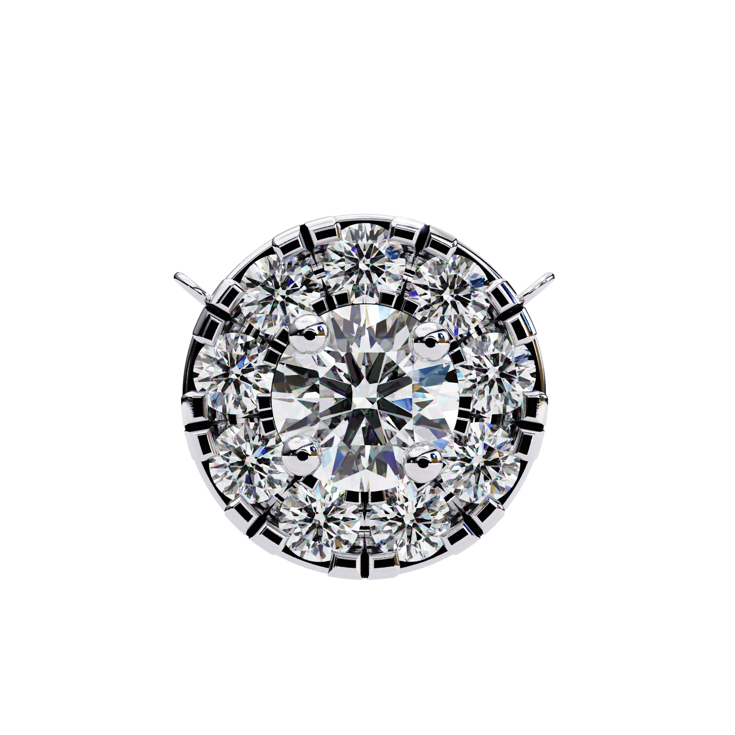 Viennette Bloom Diamond Pendant