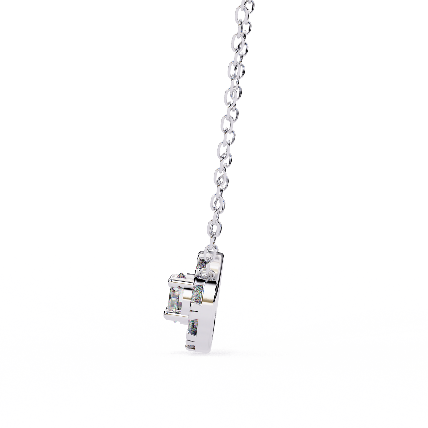 Viennette Bloom Diamond Pendant