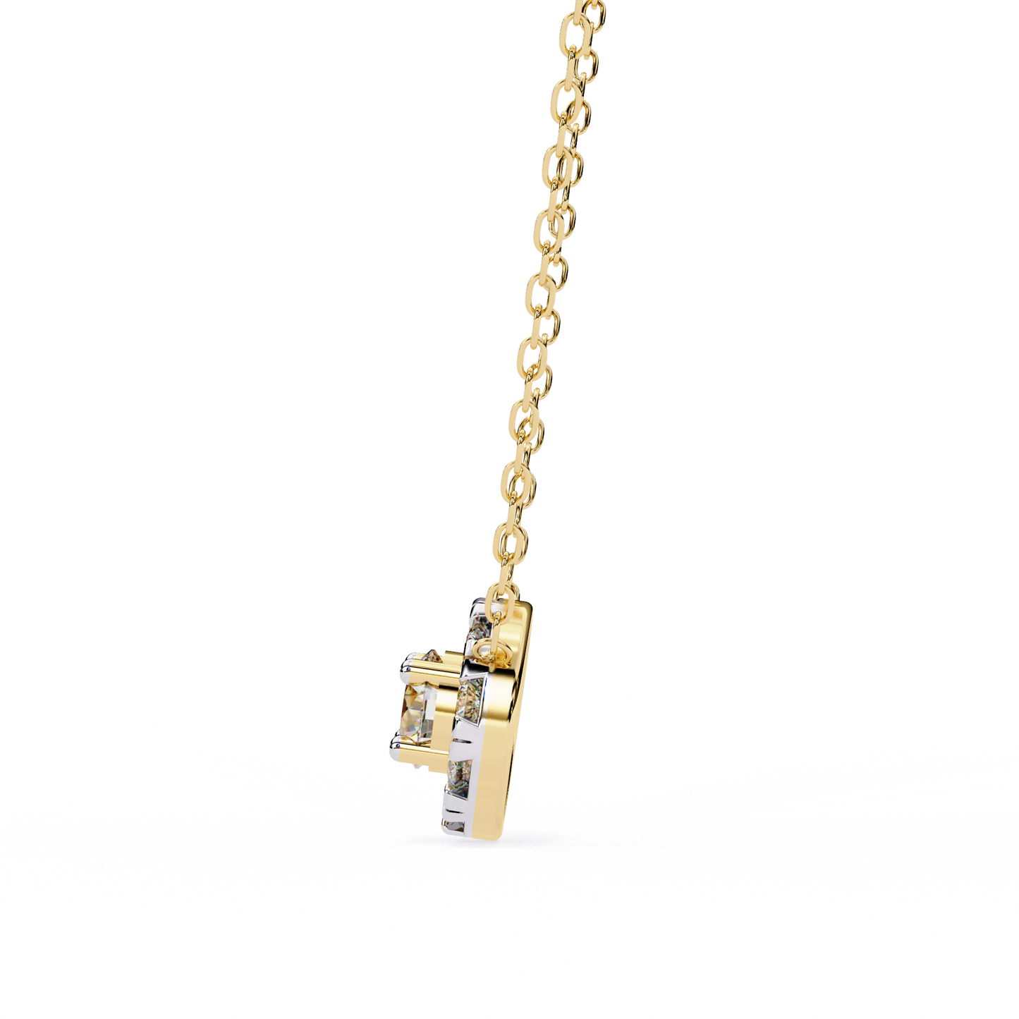 Viennette Bloom Diamond Pendant