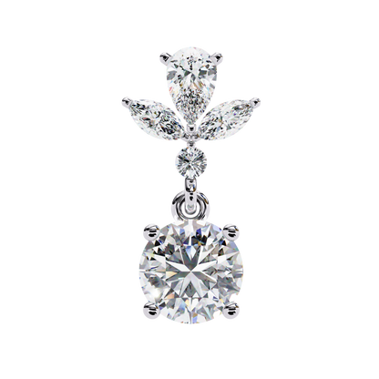 Eternal Drop Solitaire Earrings