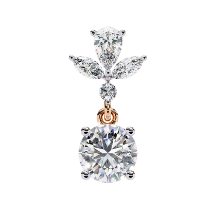 Eternal Drop Solitaire Earrings