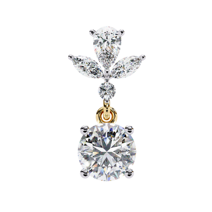 Eternal Drop Solitaire Earrings