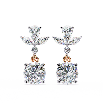 Eternal Drop Solitaire Earrings