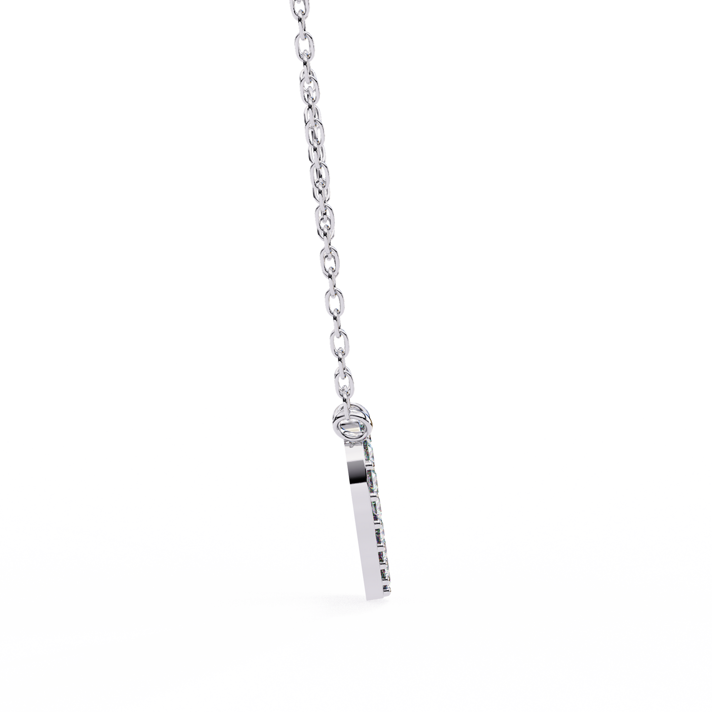 Aureliane Charm Diamond Pendant