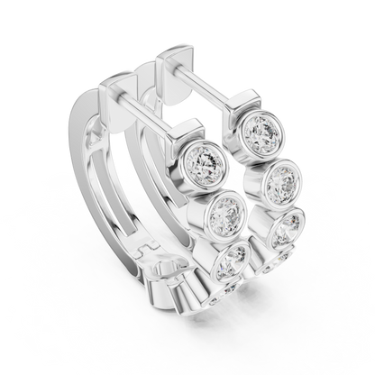 Glow Ringlets Diamond Earrings